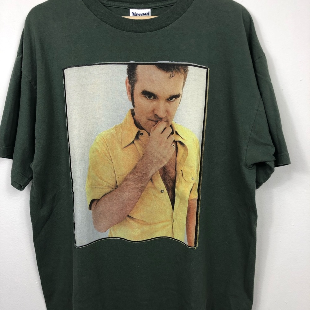 Vintage MORRISSEY the Smiths 2 sided 90s t shirt